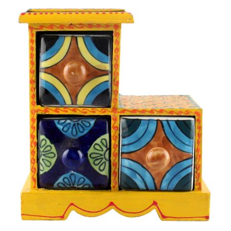 Spice Box Masala Rack Container Gift Items 